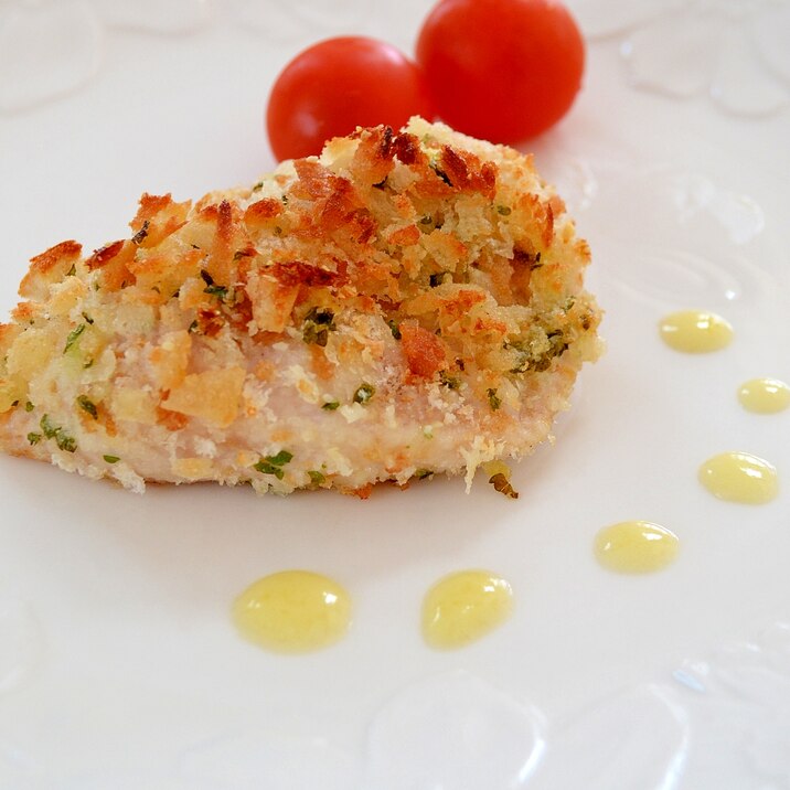 *カジキマグロの変わりパン粉焼き*